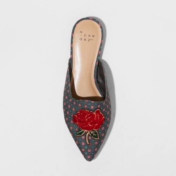 Women's Jen Patch Pointed Toe Mules - Picture 3 of 3